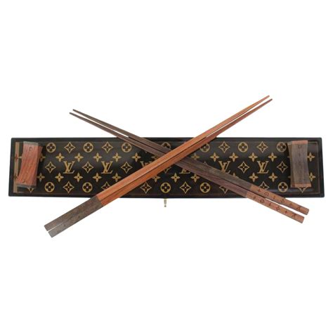 louis vuitton chopsticks gold